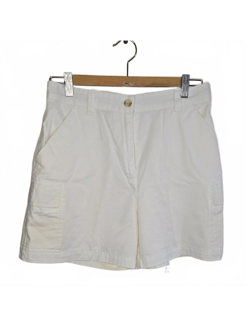 Tommy Hilfiger White Cargo Shorts